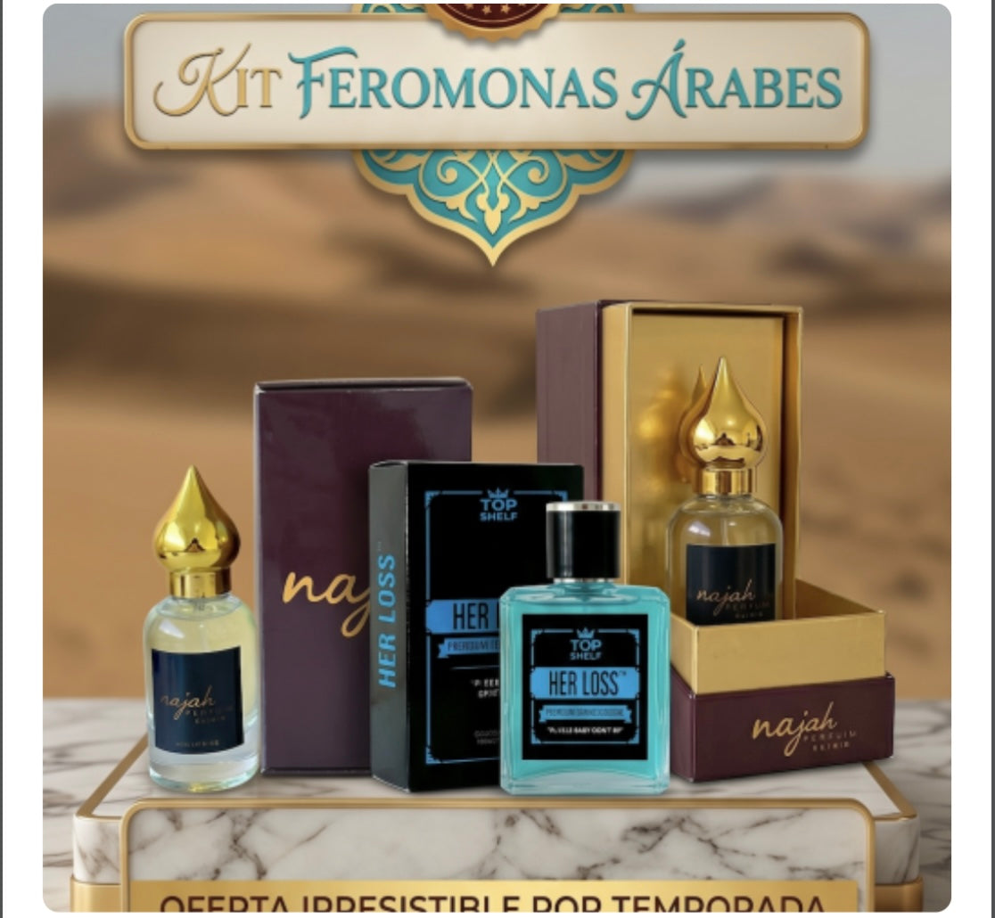 KIT FEROMONAS ARABES - HER LOSS + NAJAH ARABE